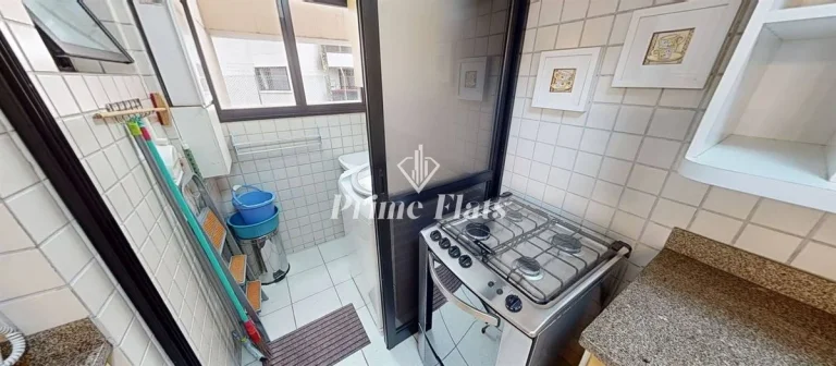 Imagem Flat disponível para locação no Estanconfor Moema, com 57m², 2 dormitórios e 1 vaga