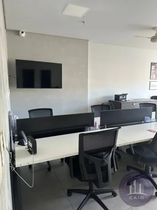 Imagem Sala mobiliada com 48 m² para aluguel por R$ 4.500,00 - Alphaville/SP