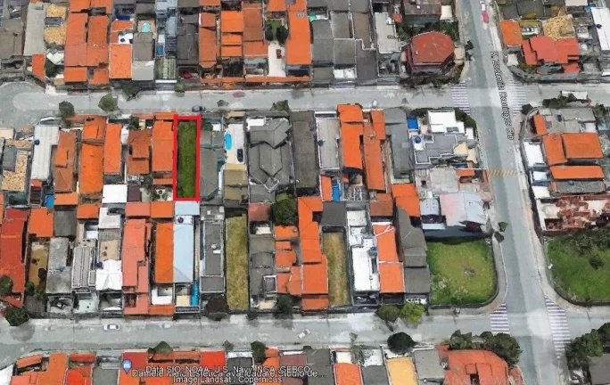 Imagem Terreno à venda, 217 m² por R$ 402.000,00 - Jardim dos Ipês - Suzano/SP