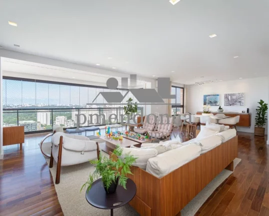 Imagem Cobertura Duplex com 4 quartos sendo 3 suI­tes e 6 vagas, 534m2