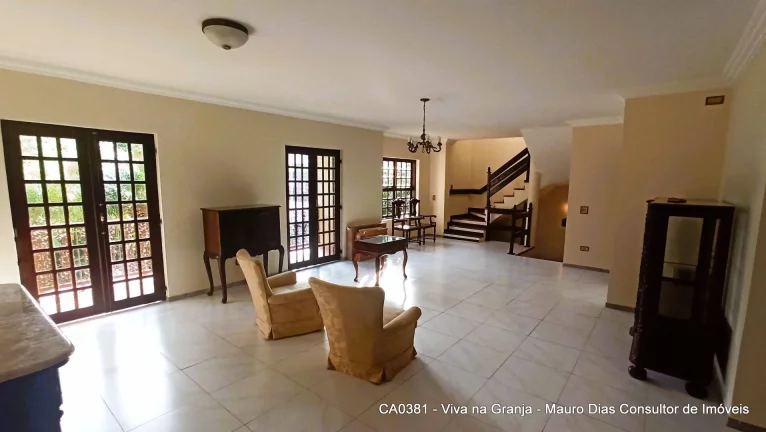 Imagem Casa com 4 dorm à venda, 418 m² por R$1.375.000 - Granja Viana - Cotia/SP