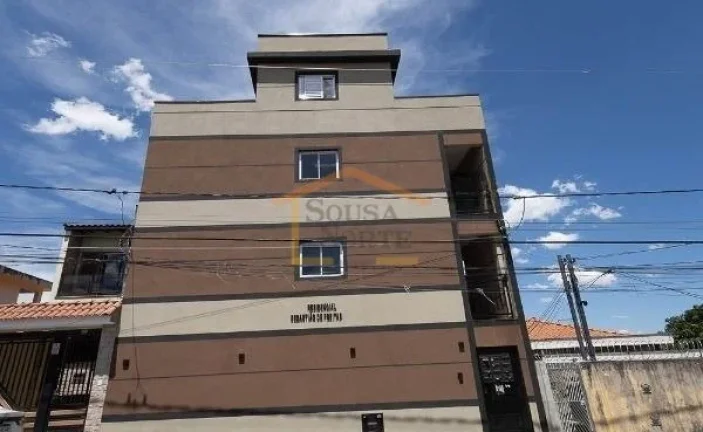 Imagem Apartamento com 37,50m², dispõe de 2 dormitórios, sala para dois ambientes, cozinha com gabinete ...