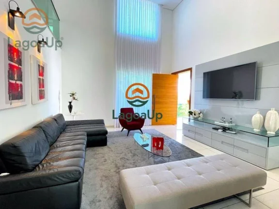 Imagem Casa com 5 dormitórios à venda, 421 m² por R$ 2.990.000,00 - Condomínio Condados da Lagoa - Lagoa Santa/MG