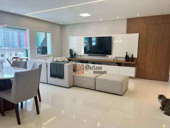 Imagem Apartamento com 4 dormitórios à venda, 156 m² por R$ 1.200.000 - Canto do Forte - Praia Grande/SP