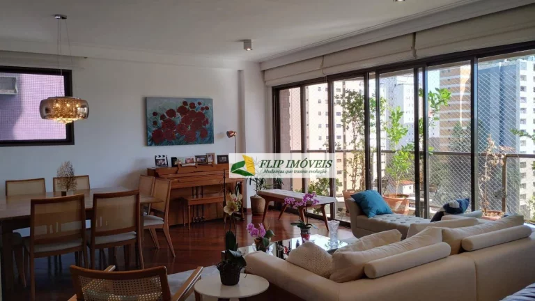 Imagem Lindo apartamento para venda com 235 m² com 4 quartos, 3 garagens no miolo Cambuí - Campinas - SP