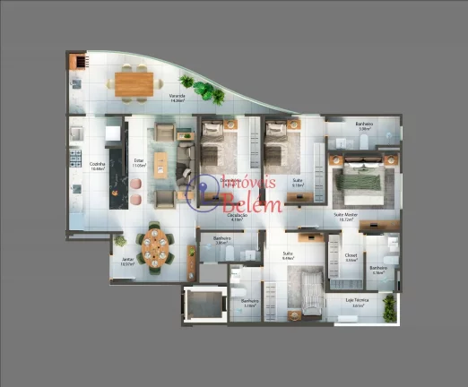 Imagem Imóveis Belém vende - RAIZES RESIDENCE Imagem Imóveis Belém vende - RAIZES RESIDENCE