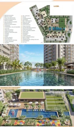 Imagem Apartamento para Venda em Rio de Janeiro, Barra Olimpica, 2 dormitórios, 1 suíte, 2 banheiros, 1 vaga