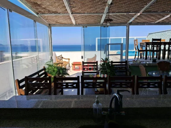 Imagem Cobertura com 4 dormitórios à venda, 456 m² por R$ 3.400.000 - Algodoal - Cabo Frio/RJ