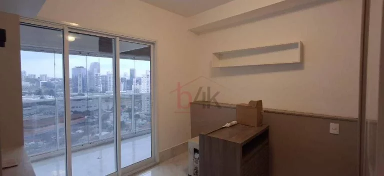 Imagem Apartamento com 1 dormitório para alugar, 48 m² por R$ 5.065,40/mês - Brooklin - São Paulo/SP