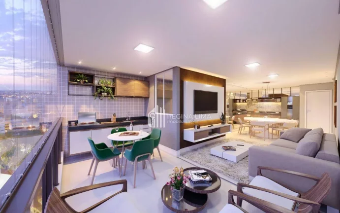Imagem Apartamento em condomínio fechado, 3 dormitórios à venda por R$ 582.000,00 - Edifício MAISON ÉTOILE - Recanto das Palmeiras - Teresina/PI