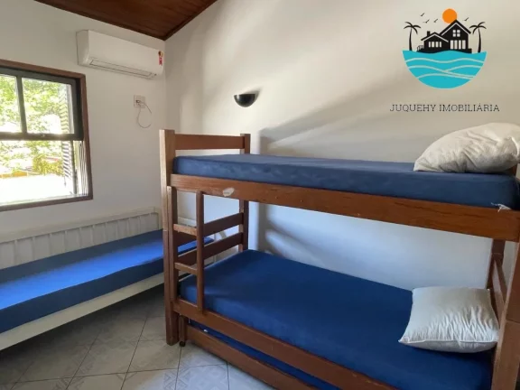 Imagem Casa Aluguel Temporada em Juquehy, max. 6 pessoas, na av. da praia. 100m da praia, 2 dormitórios, 2 banheiros, 2 vagas | Juquehy Imobiliária