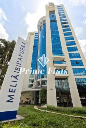 Imagem Flat disponível para venda no Meliá Ibirapuera, com 26m², 1 dormitório e 1 vaga