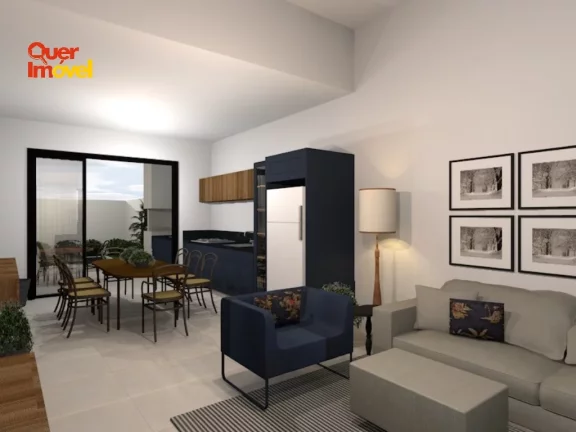 Imagem Linda Casa em Condomínio à Venda em Ribeirão Preto-SP, no Bairro Reserva San Pedro: 3 Quartos, 3 Suítes, 4 Banheiros, 144m².
