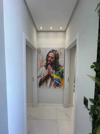 Imagem Apartamento vista mar com 2 suítes e 3 vagas de garagem em Balneário Perequê