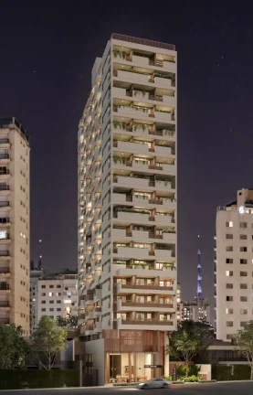 Imagem Studios modernos a uma quadra do metrô Trianon-Masp.Um empreendimento de apartamentos studio de 20 ...