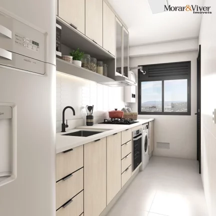 Imagem Apartamento para Venda em Pinhais, Centro, 2 dormitórios, 1 suíte, 2 banheiros, 1 vaga