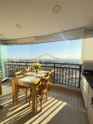 Imagem Apartamento, com 76m², 3 dormitórios, sendo 1 suíte, possui cozinha americana integrada à sala d...