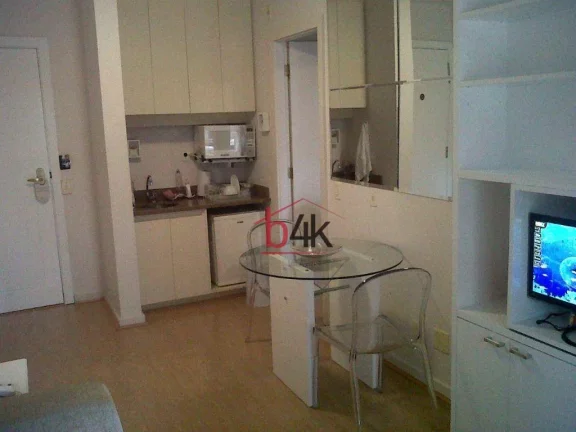 Imagem Apartamento Flat com 36 m² à venda, 1 dormitório e 1 vaga por R$ 1.060.000 - Itaim Bibi