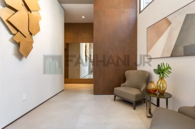 Imagem Apartamento de alto padrão no coração de São Paulo: 3 quartos, 3 suítes, 3 salas, 5 banheiros, 3 vagas, 187 m² no Jardim Paulista.