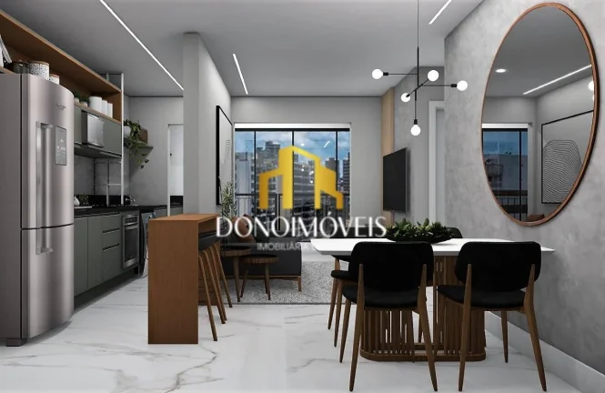 Imagem O imóvel disponível possui 52 metros quadrados, oferecendo um espaço aconchegante e funcional. Co...