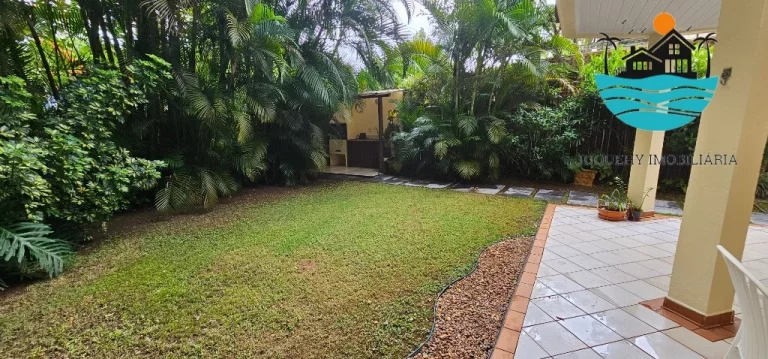 Imagem Casa a Vendas - Condomínio 4 suítes, 3 vagas, serviço de praia, piscina coletiva, sauna, jogos - 240m² de área construída | Juquehy Imobiliária.