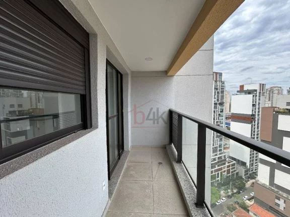 Imagem Apartamento com 1 dormitório à venda, 27 m² por R$ 395.000 - Brooklin - São Paulo/SP