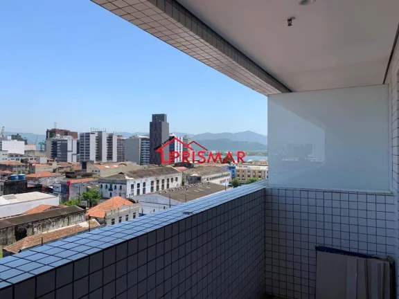 Imagem Vendo ou Alugo Sala Comercial Nova no centro Santos 1 vaga
