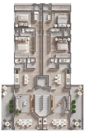 Imagem Estação Sun Beach - Apartamento à venda no bairro Mariscal - Bombinhas/SC
