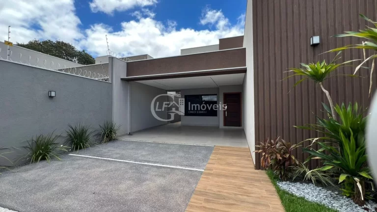 Imagem Imperdível Casa à Venda em Campo Grande-MS, Jardim Colibri II! 2 Quartos, 1 Suíte, 3 Salas, 2 Banheiros, 2 Vagas de Garagem - 171,00 m². Venha conferir!