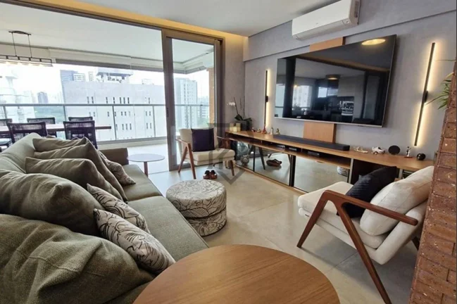 Imagem Apartamento Brooklin andar alto vista livre