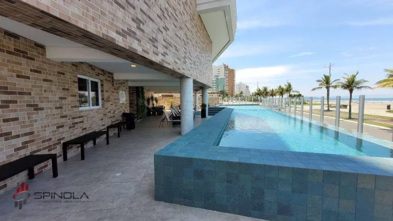 Imagem Apartamento com 2 dormitórios à venda, 89 m² por R$ 726.000,00 - Vila Caiçara - Praia Grande/SP