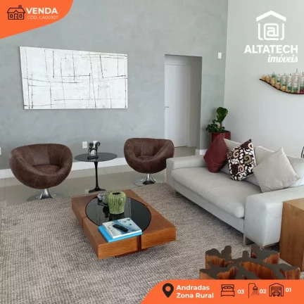 Casa com 3 Quartos à Venda, 360 m² em Zona Rural - Andradas