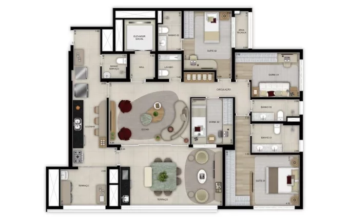 Imagem Grand High Residences Alto da Boa Vista
