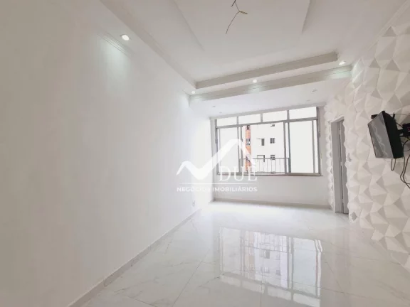 Imagem Apartamento com 2 quartos com vista mar, à venda, 72 m² por R$ 590.000 - Embaré - Santos/SP