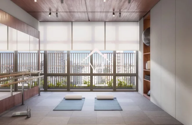 Imagem Studio de 25m com dormitório e terraço, piscina, solarium, churrasqueira gourmet, fitness, salão de festas, coworking, espaço delivery, bicicletário