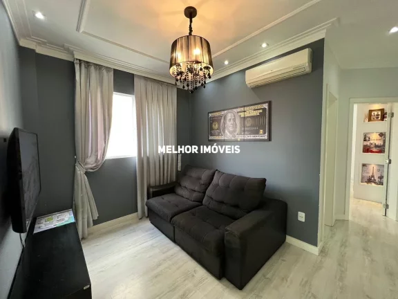 Imagem Apartamento mobiliado à Venda com 2 Suítes e 2 vagas de garagem privativa localizado em Meia Praia Itapema