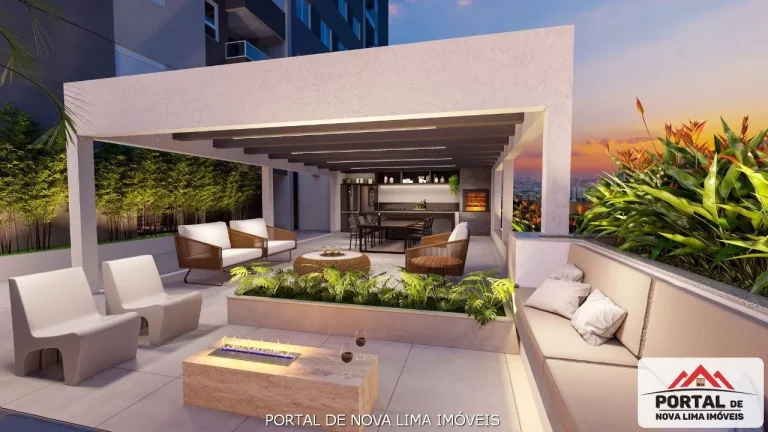 Imagem Apartamento de 3 quartos com área de lazer completa e cobertura a venda no Buritis. Vista definitiva. Localização privilegiada com vista definitiva