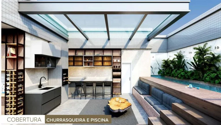Imagem APARTAMENTO COM 113.55 m² - AVIAÇÃO - PRAIA GRANDE SP