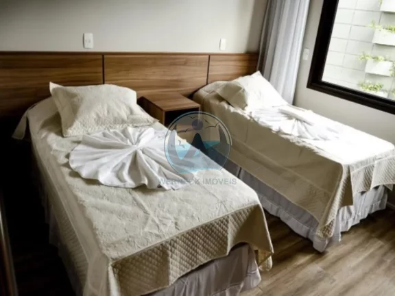 Imagem Flat à venda em Ubatuba-SP no bairro Lázaro, 1 quarto, 1 sala, 1 banheiro, 1 vaga, 25m². Venha conferir!