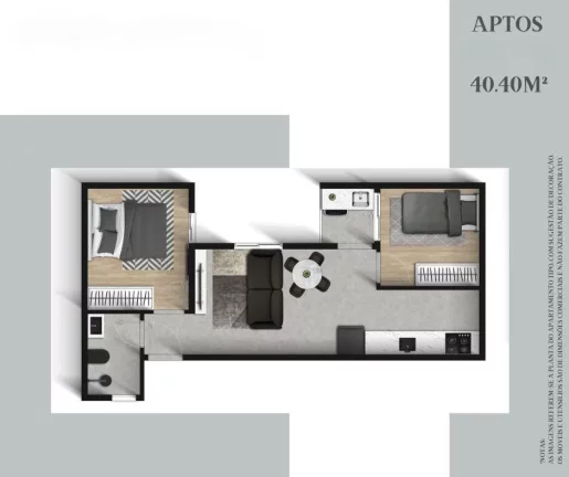 Imagem Apartamento com 1 Quarto à Venda, 34 m² em Vila Dalila - São Paulo