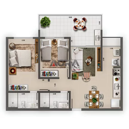 Imagem CENTRAL PARK RESIDENCIAL: Apartamento 03 Quartos, Ilhéus