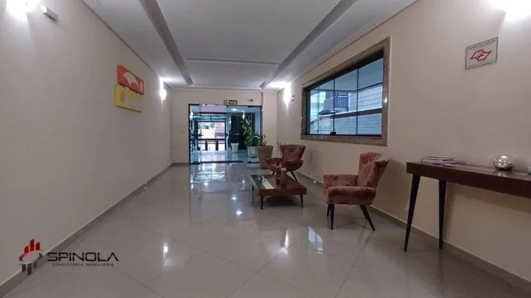 Imagem Apartamento com 1 dormitório à venda, 50 m² por R$ 310.000,00 - Vila Guilhermina - Praia Grande/SP