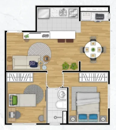 Imagem APARTAMENTO RESIDENCIAL em Valinhos - SP, Jardim Santo Antônio