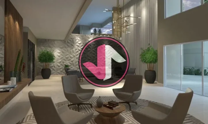 Imagem Edifício Residencial Valentina em frente ao Parque da Águas 66m², 2 Quartos sendo 1 suíte, Sala ...