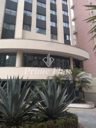 Imagem Flat disponível para locação no Hotel Slaviero Essential São Paulo Moema, com 26m², 1 dormitório e 1 vaga