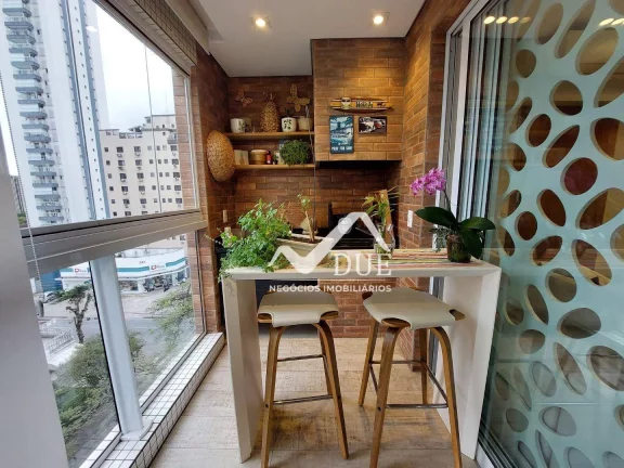 Imagem Apartamento com 3 dormitórios à venda, 159 m² por R$ 1.910.000,00 - Embaré - Santos/SP