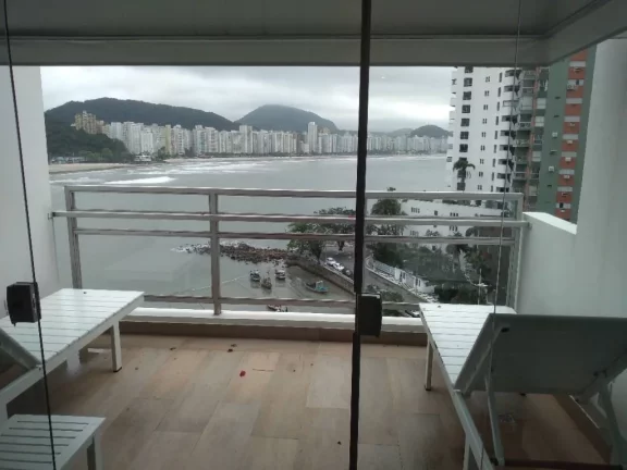Imagem ASTÚRIAS - FRENTE AO MAR, TOTALMENTE REFORMADO, MARAVILHOSA VISTA, LAZER COM PISCINA, 02 CHURRASQ., SALÃO DE FESTAS E JOGOS, QUADRA, VAGA DE GARAGEM