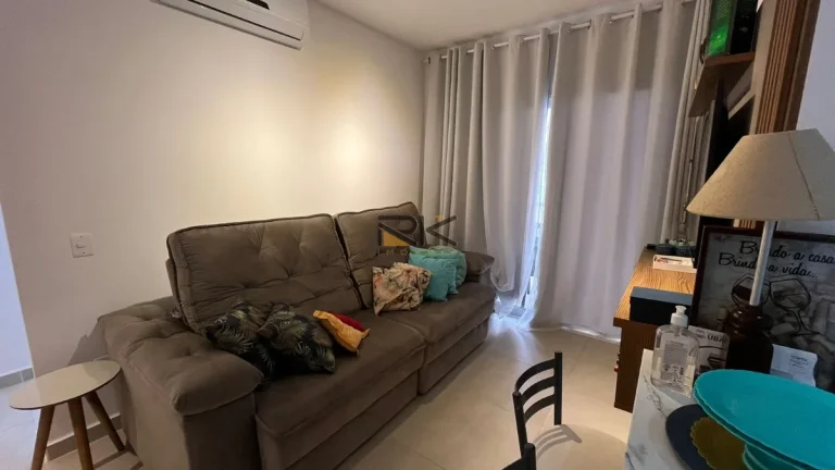 Imagem APARTAMENTO PRAIA GRANDE com 2 dormitórios sendo 1 suíte,1 vaga de garagem,varanda gourmet com churrasqueira,sala 2 ambientes