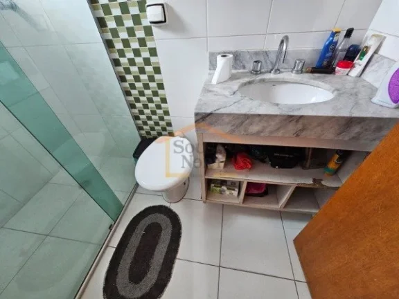 Imagem Sobrado com 85 m², 2 dormitórios, sendo 2 suítes, sendo uma com varanda, 3 banheiros no total, sa...