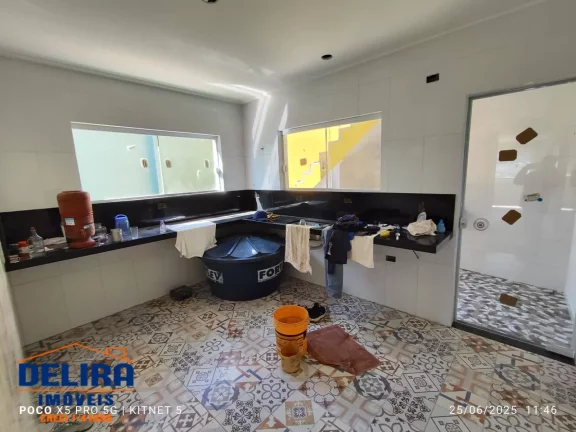 Imagem Sobrado com Área de Lazer Completa e em faze de acabamento